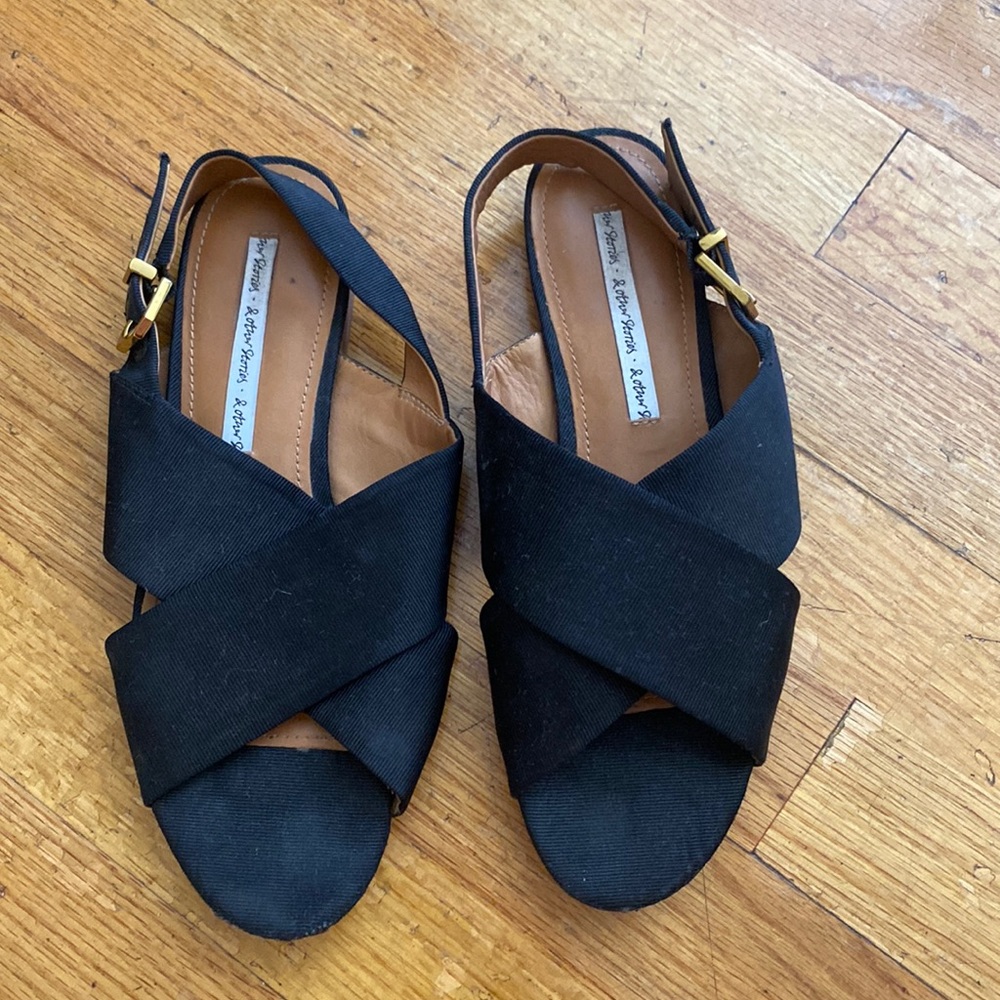 & Other Stories black flat sandals